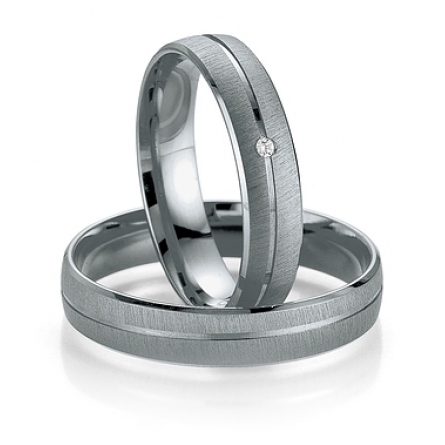 Obrączki platynowe Breuning - 7009 (950) Smart Line