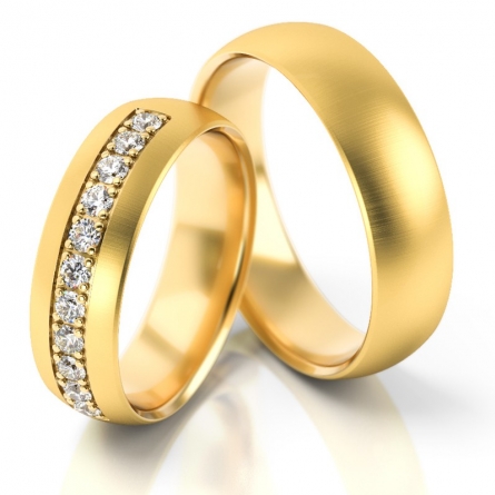 Obrączki ślubne ze złota Stelmach - 071-ST