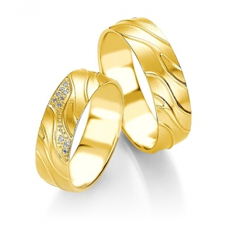 Obrączki złote BREUNING - 5235 DESIGN
