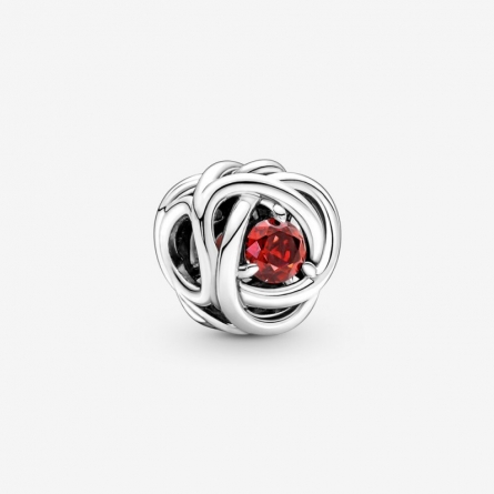 Charms Czerwony symbol wieczności - 790065C01