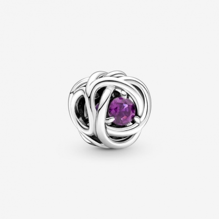 Charms Fioletowy symbol wieczności - 790065C02