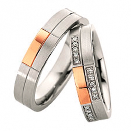 Obrączki SAINT MAURICE kolekcja ETERNITY - 82078 SM