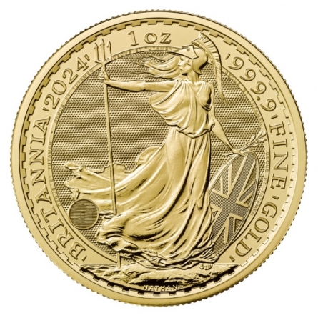 Moneta bulionowa złota - Britannia 1 oz