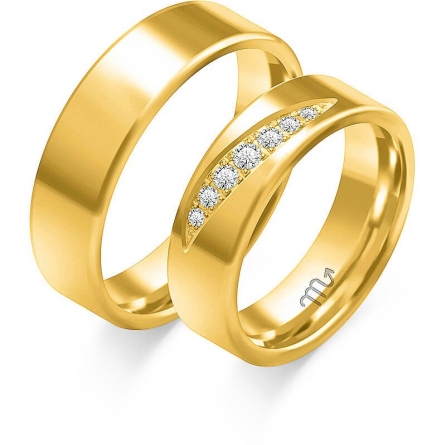 Obrączki ślubne  - C-109 ZS