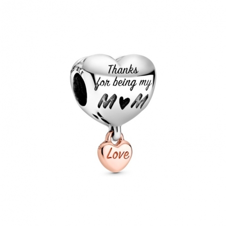 Charms serce „Kocham Cię Mamo” - 788830C00