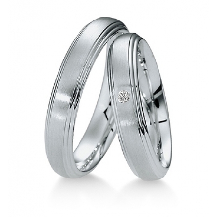 Obrączki platynowe Breuning - 40290 (600) Basic