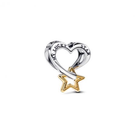 Charms Szczęśliwa gwiazda i serce - 763513C00