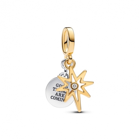 Charms-zawieszka do grawerowania Gwiazda Polarna z diamentem wyhodowanym w laboratorium - 763588C01