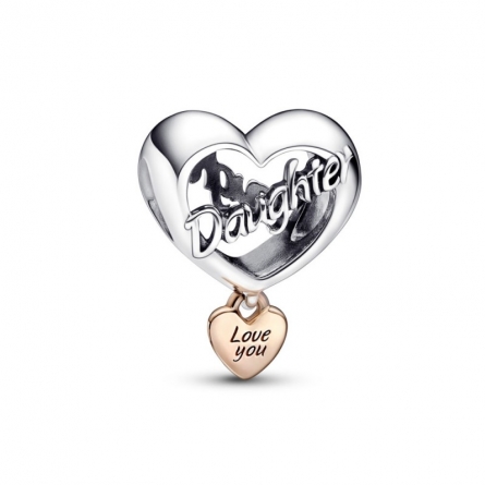Charms Serce „Kocham Cię, Córko”  - 782327C00