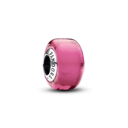 Mały charms z różowego szkła Murano - 793107C00