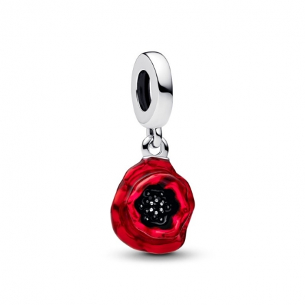 Charms-zawieszka Czerwony kwiat - 793917C01