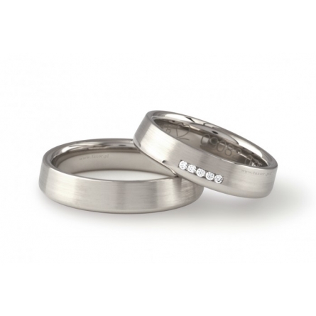 Obrączki platynowe Breuning - 9082 (950)